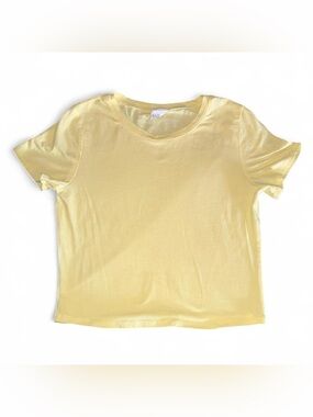 Classic Lightweight Yellow Short-Sleeve Tee